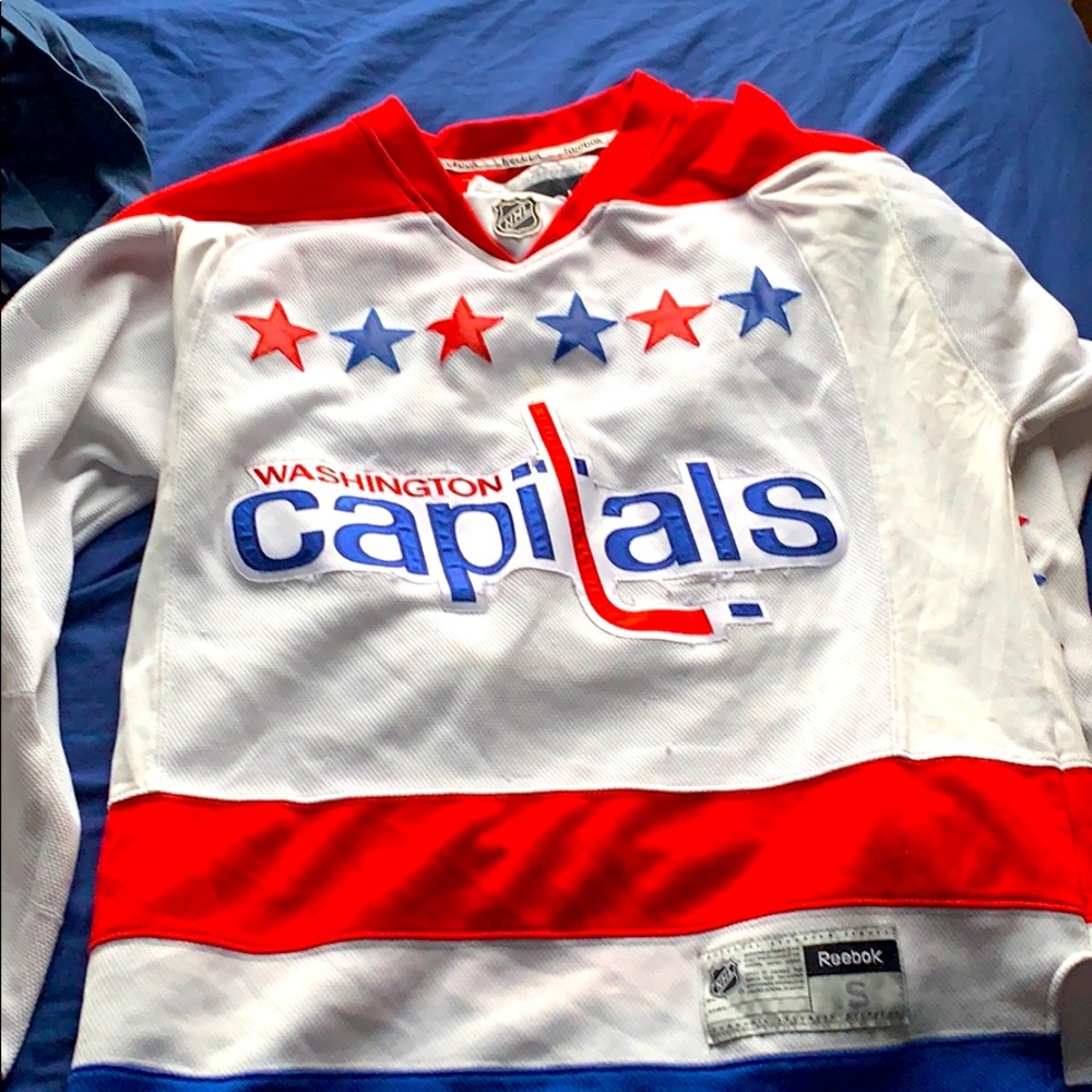 Capitals Hockey Jersey Backstrom Size Small